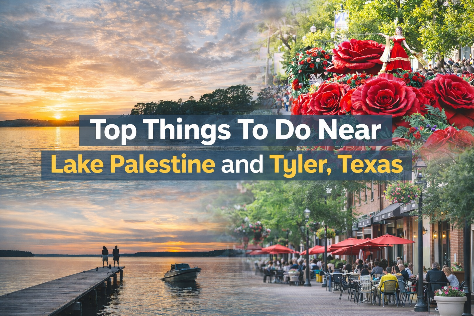 Top Things To Do Near Lake Palestine and Tyler, Texas